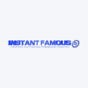 Instant Famous brand logo for instant-famous.com