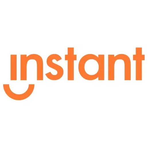 Instant brand logo for instant.co