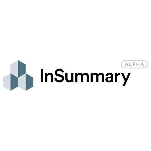inSummary brand logo for insummary.com