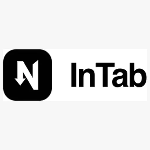 Intab brand logo for intab.io