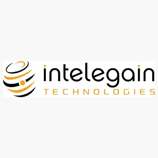 Intelegain brand logo for intelegain.com