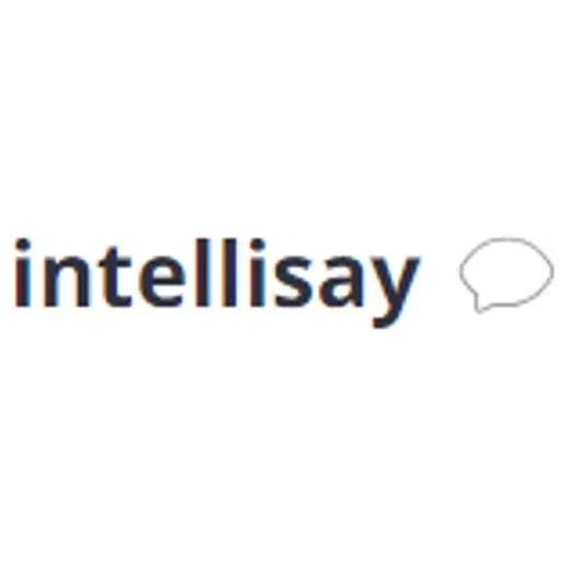 IntelliSay brand logo for intellisay.xyz