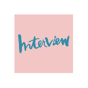 Interview Magazine brand logo for interviewmagazine.com