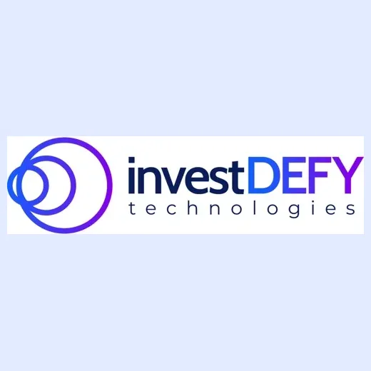 Invest Defy brand logo for investdefy.com