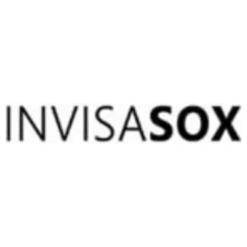 Invisasox brand logo for invisasox.com