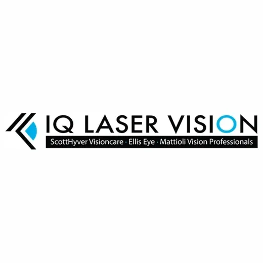 iQLaser Vision brand logo for iqlaservision.com