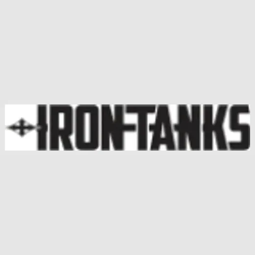 Iron Tanks Gym Gear brand logo for irontanksgymgear.com