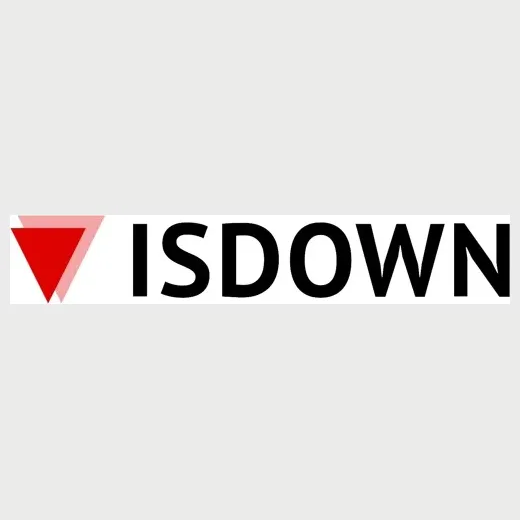 Is Down brand logo for isdown.app