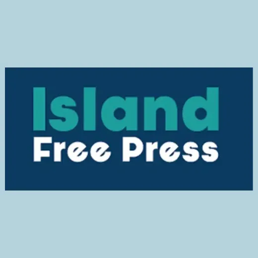 Island Free Press brand logo for islandfreepress.org