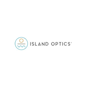 Island-Optics brand logo for island-optics.com
