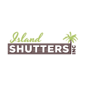 Island Shutters brand logo for islandshuttershawaii.com