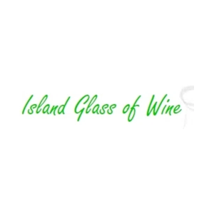 islandglassofwine brand logo for islandglassofwine.com