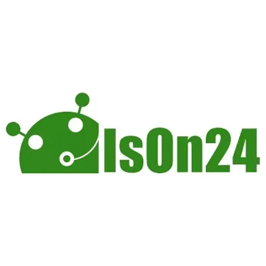 Ison brand logo for ison24.com