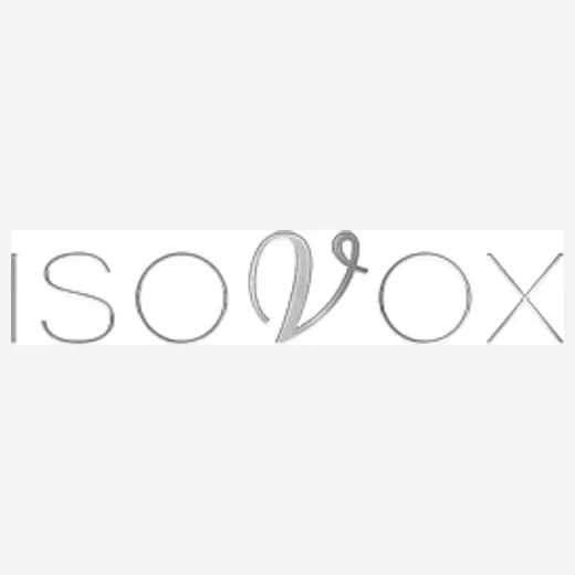 IsoVox brand logo for isovoxbooth.com