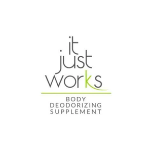 It Just Works brand logo for itjustworksdeodorant.com