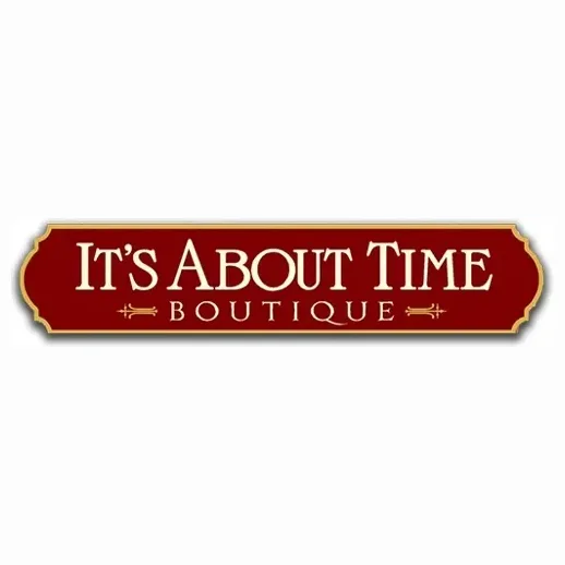 It's About Time brand logo for itsabouttimeboutique.com