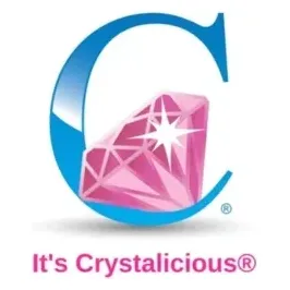 It's Crystalicious brand logo for itscrystalicious.com