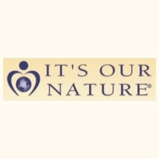 It's Our Nature brand logo for itsournature.com