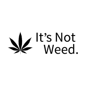 itsnotweed brand logo for itsnotweed.com
