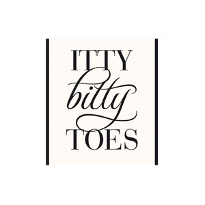 Itty Bitty Toes brand logo for ittybittytoes.com