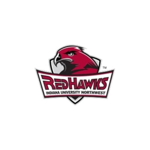 IU Northwest RedHawks brand logo for iunredhawks.com