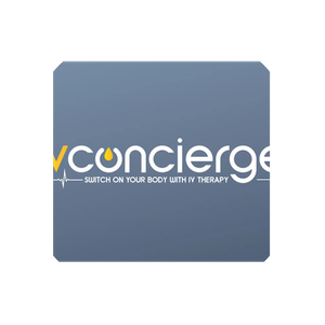 IV Concierge brand logo for ivconcierge.com
