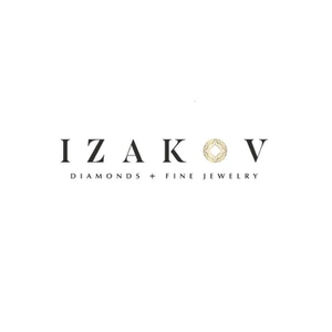Izakov brand logo for izakov.diamonds