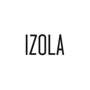 Izola brand logo for izola.com