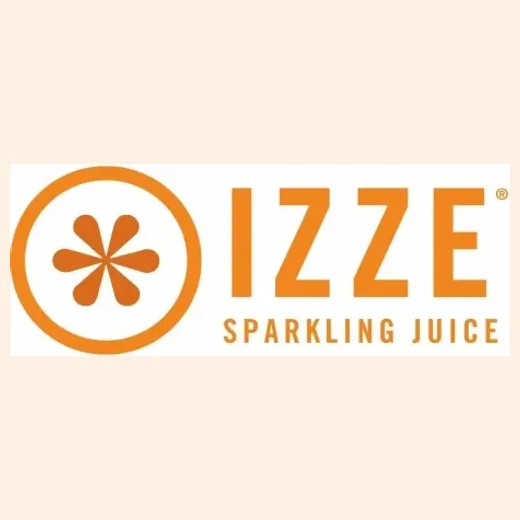 IZZE brand logo for izze.com