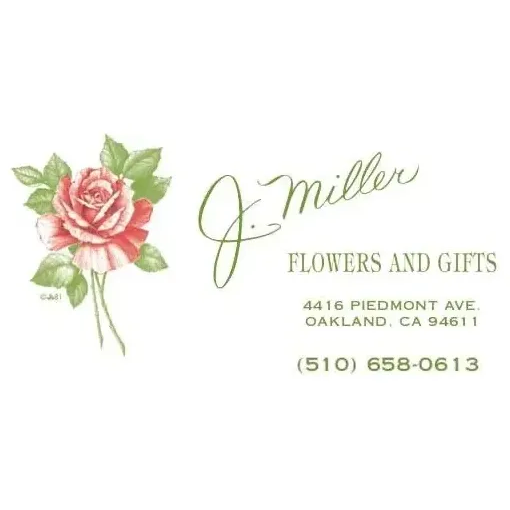 J. Miller brand logo for jmillerflowers.com