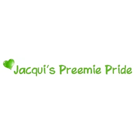Jacqui's Preemie Pride brand logo for jacquispreemiepride.com