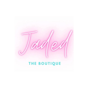 Jaded brand logo for jadedtheboutique.shop