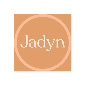 Jadyn brand logo for jadynbags.com