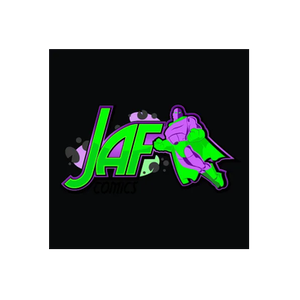 JAF Comics brand logo for jafcomics.com