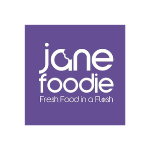 Jane Foodie brand logo for janefoodie.com