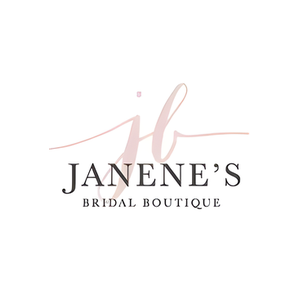 Janene's Bridal brand logo for janenesbridal.com