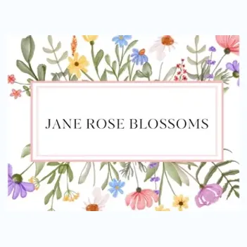 janeroseblossoms brand logo for janeroseblossoms.com