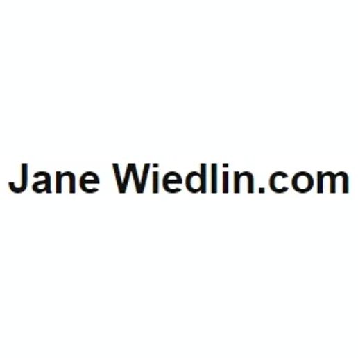 janewiedlin brand logo for janewiedlin.com