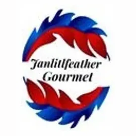 janlitlfeathergourmet brand logo for janlitlfeathergourmet.com