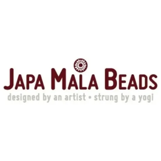 Japa Mala Beads brand logo for japamalabeads.com