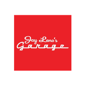 Jay Leno's Garage brand logo for lenosgarage.com