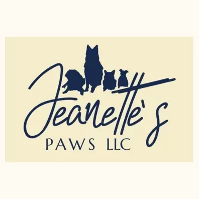 Jeanette's Paws brand logo for jeanettespaws.com