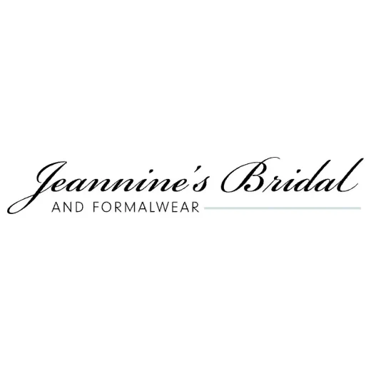 Jeannine's Bridal brand logo for jeanninesbridal.com