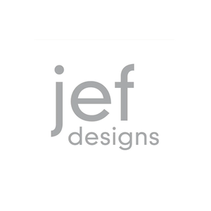 Jef Designs brand logo for jefdesigns.com