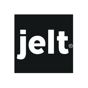 Jelt brand logo for jeltbelt.com
