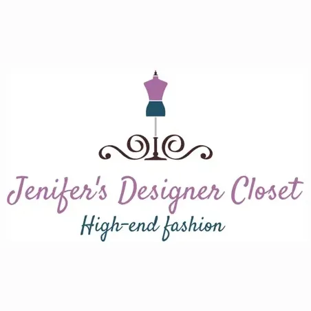 jenifersdesignercloset brand logo for jenifersdesignercloset.com