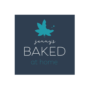 Jenny's Baked at Home brand logo for jennysbakedathome.com