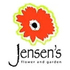 Jensen's Flower & Garden brand logo for jensensflowerandgarden.com