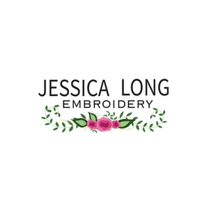 Jessica Long Embroidery brand logo for jessicalongembroidery.com