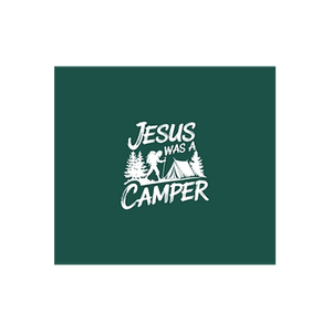Jesus Was a Camper brand logo for jesuswasacamper.com